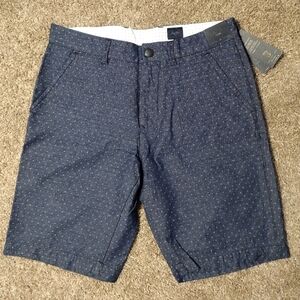 Good Man Brand Polka Dot Indigo Chino Shorts NWT